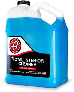 Adam's Polishes Total Interior Cleaner & Protectant (Gallon), Quick Detailer & SiO2 Protection, Ceramic Infused UV Protection, Anti-Static, OEM Finish, For Leather, Vinyl, Plastics, Glass & More