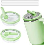sesameless 2 Pack Cup Lid with Stra