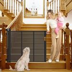Reinforced Retractable Dog Gate for