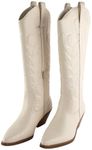 Coconuts by Matisse Women's Dixie Western Boot, White, 8.5