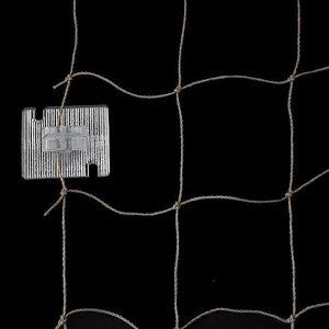Haken FastNet© für Katzennetz für Balkon, 50 Stück + Transparent Kleber 80 ml
