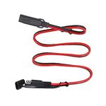 SAE To SAE Extension Cable - 6Ft 16AWG SAE to SAE Quick Connect Wire Harness,SAE 2Pin Bullet Battery Charger Quick Disconnect Automotive Extension Cable for Solar Panel Mount Car Motorcycle