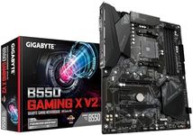 Gigabyte B550 Gaming X V2 (AMD Ryzen 5000/B550/ATX/M.2/HDMI/DVI/USB 3.1 Gen 2/DDR4/ATX/Gaming Motherboard), 128 GB