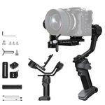 ZHIYUN CINEPEER CRANE 4E Camera Gimbal for DSLR and Mirrorless Cameras, 3-Axis Stabilizer Gimbal, Lightweight Camera Stabilizer for Nikon/Canon/Sony/Panasonic/Fujifilm, Dark Gray