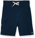 BILLABONG Little Boys' Classic Solid Boardshort, Navy, 2T