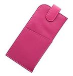 Mala Leather Soft Slim Nappa Leather Glasses Case With Tab Fastener 5104_14m