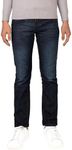 CULTURA Boys Pants, Big Boy & Little Kids Stretch Slim Fit Jeans for Boys Size 4-20, Dark Blue - Thick Pocket Stitch, 5