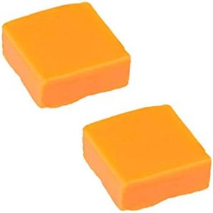 uxcell Beeswax Block, Thread Line Wax Sewing Supplies DIY Tool Rectangle, Beeswax Leather Craft, 2pcs