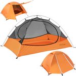 Clostnature Lightweight 2-Person Backpacking Tent - 3 Season Ultralight Waterproof Camping Tent, Large Size Easy Setup Tent for Family, Outdoor, Hiking and Mountaineering
