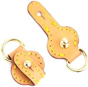 jiesinlov Modification Anti-Wear Buckles for Vachetta Shoulder Strap Remodeling Bag Hardware Protection (Beeswax-1)