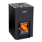 Harvia Linear 18 Compact 14.3 kW Sauna Wood Stove with BImSchV Level 2 Sauna Oven