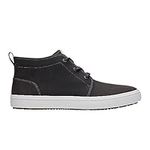 TOMS Men's Carlo Mid Terrain Sneaker, Forged Iron Leather, 13 UK