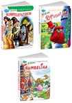 Sawan Set of 3 Books, Kids Board Fairy Tales (Rumpelstiltskin, Thumbelina Rapunzel)