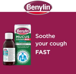 Benylin Mucus Cough Syrup 150ml – Max Strength