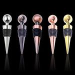 Voyyphixa Wine Bottle Stopper Kit Champagne Stoppers for Bottles Wine Corks for Sealing Liquor Wine Glass Bottles Beer Bottles Soda Carbonated Drinks Party Wine Cabinet Decorations