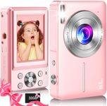 Digital Camera 2024 Newest FHD 1080P 44MP Cameras for photography, Point and Shoot Digital Camera for Kids with 32GB Card, 16X Zoom, Anti-Shake, Compact Small Travel Camera for Girls Boys Teens Kids