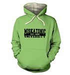 Miskatonic University Hoodie (premium) - Peapod XX Large (51" Chest)