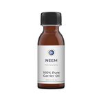 Mystic Moments | Neem Carrier Oil 125ml - Pure & Natural Oil Perfect For Hair, Face, Nails, Aromatherapy, Massage and Oil Dilution Vegan GMO Free