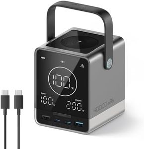 CUKTECH 30 140W Power Bank Station 40,000mAh(4S1P), 144Wh Portable Power Station for Travel/Outdoor Camping, Multi-Port for 5 Devices, Fast Charging for Laptop, iPhone, Camera, Drone, and More