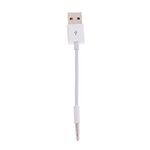 LOOM TREE® 3.5MM iPod shuffle MP3 Universal Original USB 2.0 Data Charge Cable White | Authentic collector's piece | Rare Collectible | 1Pcs Charging Data Cable | White