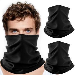 PLACHIDAY 2 Pack Winter Thernal Neck Gaiters for Men,Women Warmer,Loose Face Cover Breathable Mask Dust&Wind Proof Scarf for Skiing Fishing Hiking Cycling Outdoor Activity