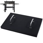 Griddle Lid for Blackstone 36 Inch Griddle, Blackstone Grill Cover 36 inch, Blackstone 36'' Griddle Hard Cover Accessories, Blackstone 5004 Griddle Lid with Two Handles for Blackstone 36" Grill Top