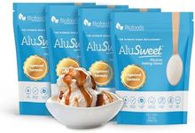 Alusweet Allulose Sweetener Zero Calorie - 48 oz - 1:1 Sugar Substitute, Keto-Friendly, Gluten-Free, Non-Glycemic, Plant-Based Sugar Substitute for Baking, Coffee, Cooking and Drinks