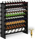 Wine Rack Freestanding Floor, Bambo