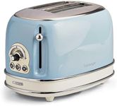 Ariete 155/05-blue Toaster which is Designed for Two Slices Vinatge-155/05-blue, Blue