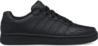 K-Swiss Men's Court Palisades Sneaker, Black/Black, 14 M
