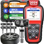 Autel MaxiTPMS TS508K TPMS Relearn Tool, 2021 Autel TPMS Tool Upgrand of TS408/TS501/TS508 with 8 Metal MX-Sensors ($240 Value), Activate/Relearn Sensors, Program MX-Sensors