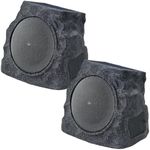 uuffoo 2-Pack Solar Powered Rock Sp