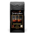 Jumping Bean Light Fairtrade Organic Whole Bean Coffee, ECO2Roast, Premium Coffee, Non-GMO, Espresso Roast, 454g