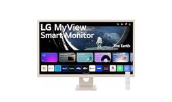 LG 31.5" Full HD IPS Smart Monitor with webOS, Beige