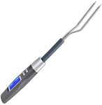 Thermometer Grill Fork, Sound Alarm Digital Cooking Fork, for BBQ BBQ Fork Meat Meat Fork