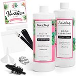 Palm and Plenty Hidden Flasks for Liquor | 16 Oz Fake Shampoo and Conditioner Bottles to Hide Alcohol on Cruise | Food-Grade, Leak Proof Containers | (2 pack -16oz Bottles)