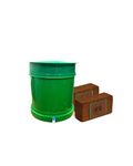 Bio Composting Bin Set with Coco Peat Blocks, Green, 30L Capacity (Green, Single BIN)