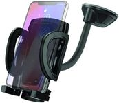 Scosche 4-in-1 Mount Phone Holder Kit - For Mobile Devices, Vent and Suction Cup Mounting - Black