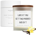 Engagement Gifts, Wedding Gifts, Funny Engagement Candle, Wedding Candle, Engagement Presents, Bride to Be Gifts, Luxury Scented Vanilla Candle