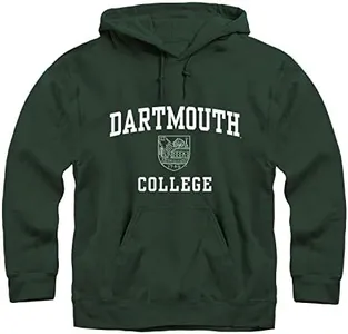 Ivysport Dartmouth College Hooded Sweatshirt, Crest, Hunter Green, Small