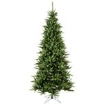 Vickerman Christmas-Trees, Polyvinyl Chloride, Unlit, 7.5'