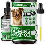 MediPaws® Dog Calming Hemp Oil Supplement | For Dog Emotions, Dog Barking | Omega 3,6,9 | Supports & Maintains Healthy Joints | Add To Food Or Chew's | 50ml