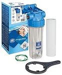 3/4" Cold Water Filtration In-Line Purify System Housing + Whole Filter Set