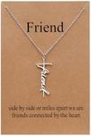 Lcherry Friend Cross Necklace Stain