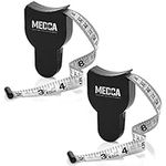 Body Tape Measure - (2 Pack) Measuring Tapes for Body and Fat Weight Monitors, (Inches & CM) Retractable Tape Measure Ruler for Accurate Body Fat Calculator Helps Calculate Fitness Body Measurements