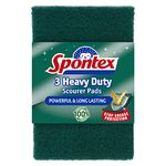 Spontex 3 Heavy Duty Scourer Pads