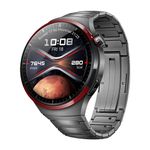 HUAWEI Watch 4 Pro Space Edition Smartwatch, Aerospace-Grade DLC Titanium, Up to 21 Days Long Battery Life, eSIM Cellular Calling, Free Diving Up to 30 Meters, Compatible with iOS & Android