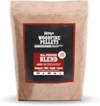 Ninja XSKOP2RL Woodfire Pellets, All Purpose Blend 2-lb Bag, up to 20 Cooking Sessions, 100% Real Wood Pellets, Only Compatible with Ninja Woodfire Grills & Ovens, All Purpose Blend