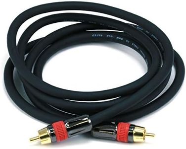 Monoprice High-Quality Coaxial Audio/Video RCA CL2 Rated Cable, RG6/U 75ohm with Gold connectors, 6ft