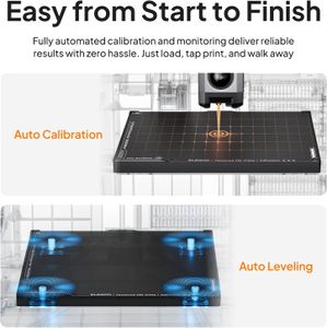ELEGOO Centauri Carbon 2 Combo 3D Printer – 4-Color, Auto Calibration, Built-in Camera, 256x256x256mm